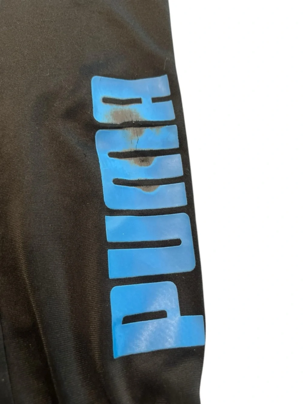 Puma Boys 2-Piece Track Set Blue & Black Zip Jacket Joggers Size 5 - Picture 11 of 12